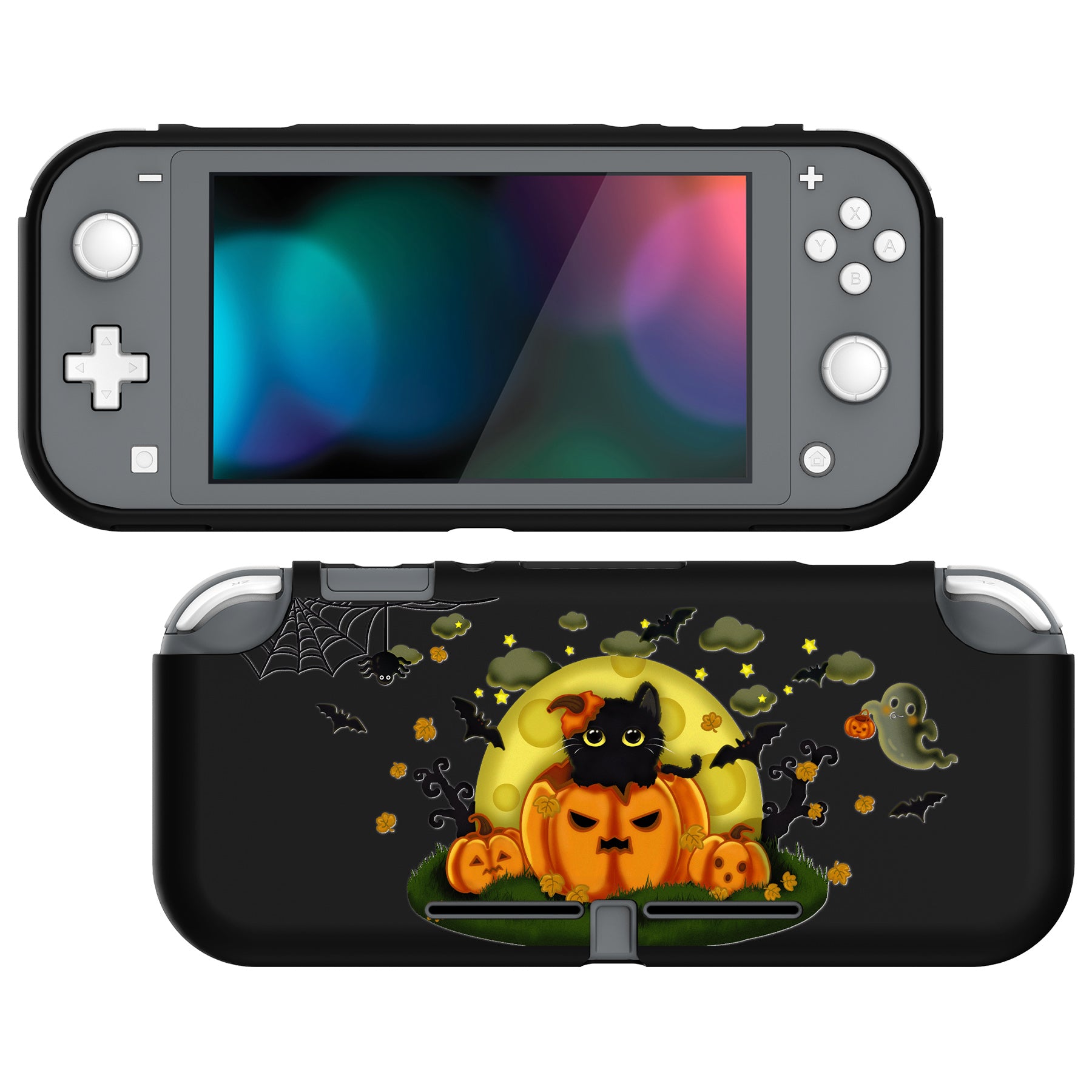 PlayVital Nintendo Switch Lite Custom Protective Case - Moon Night