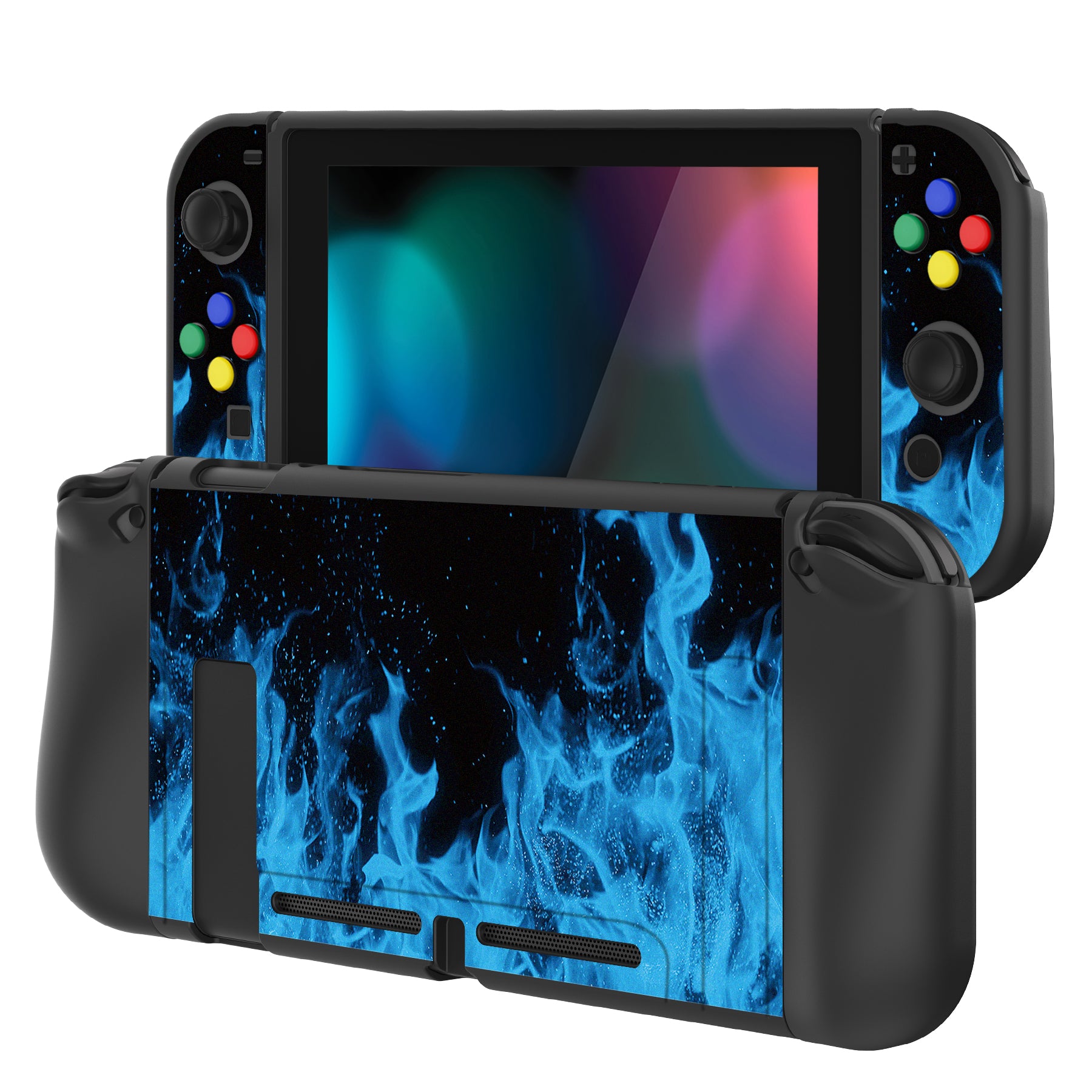 Colorful ABXY and Direction Custom Button Kit for Nintendo Switch