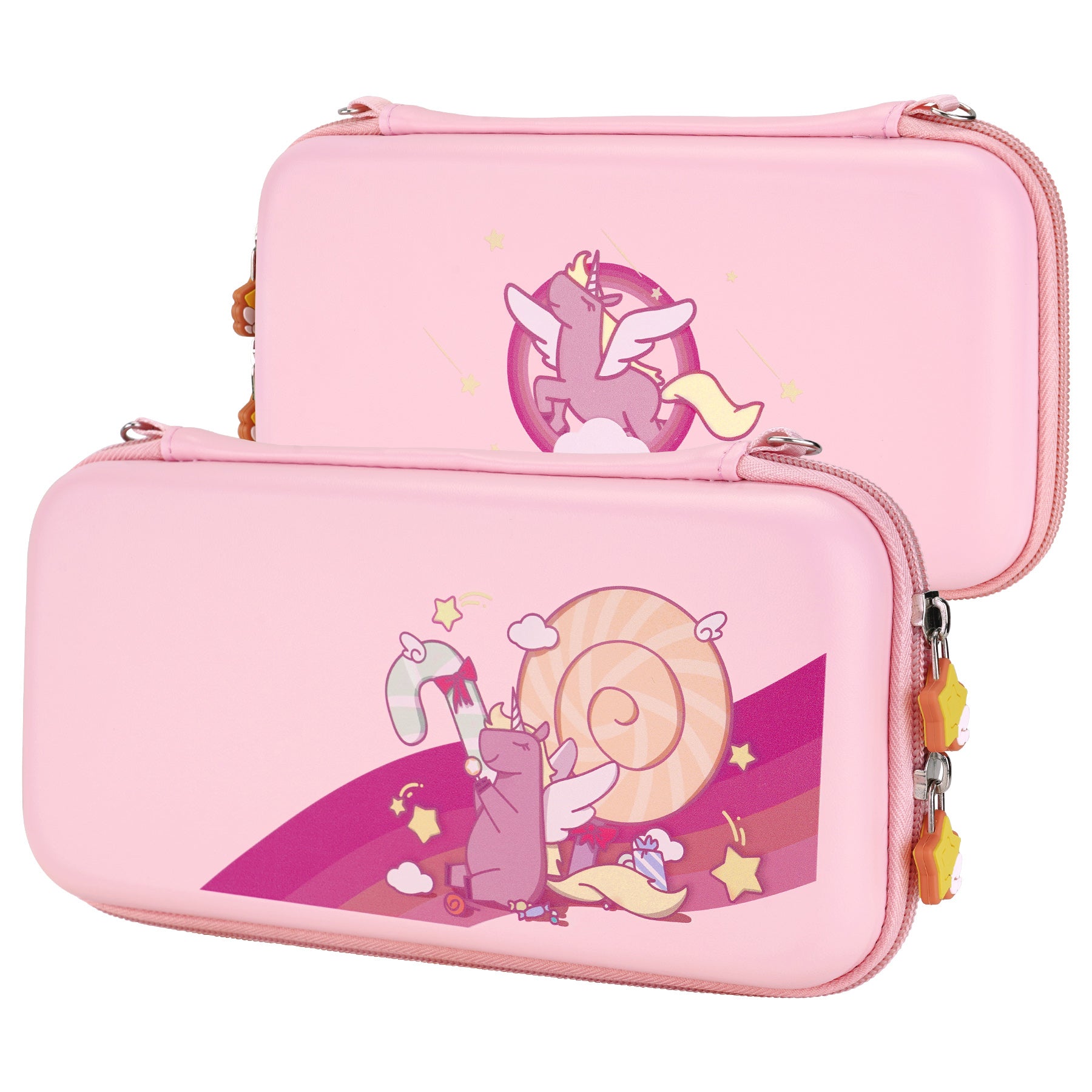 Protective Carrying Case for LUNII Fabulous Storyteller, Compatible with  Lunii 1 and Lunii 2, Shock Resistant, Pink
