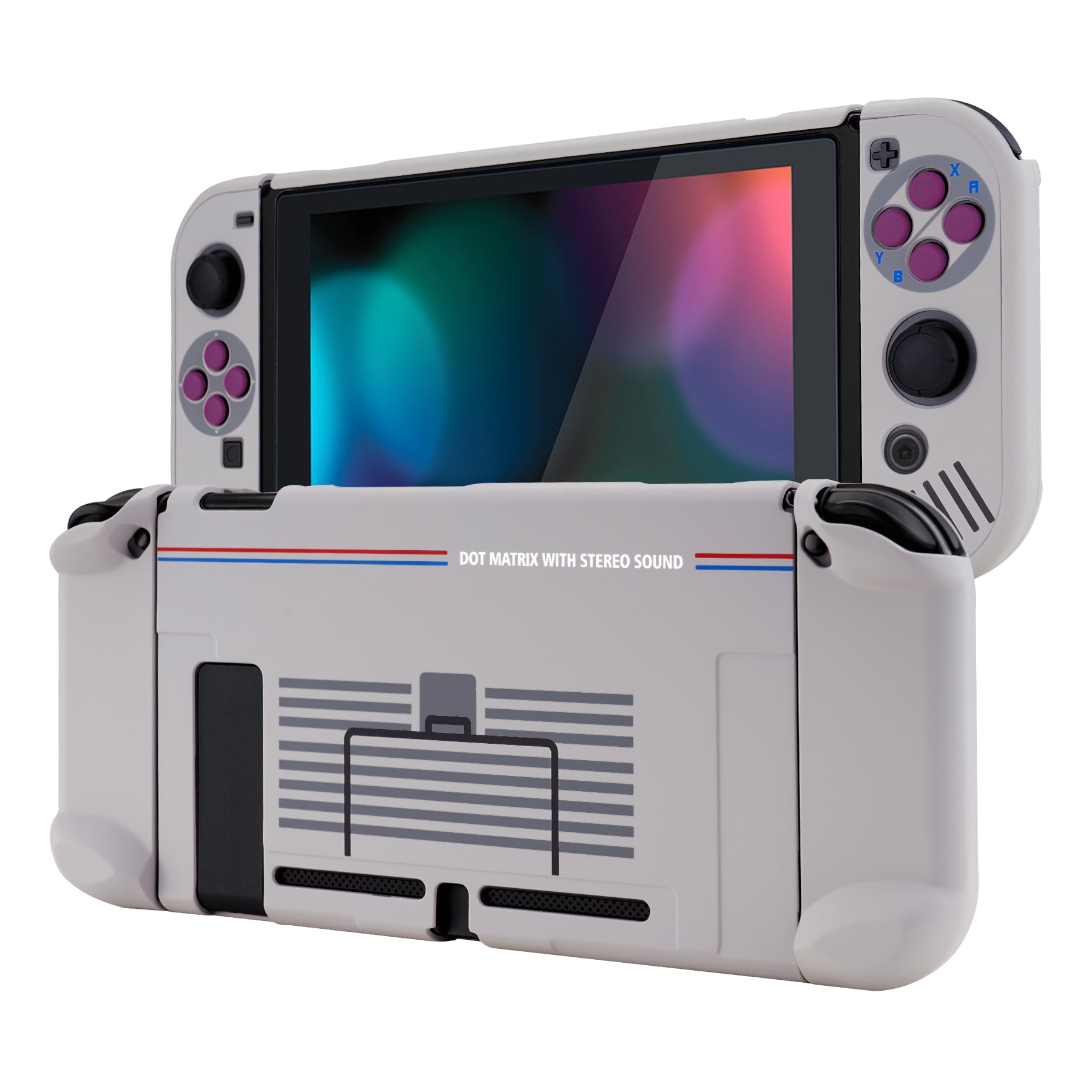 Shockproof Back Cover Handheld Game Console With 36 Classic Games