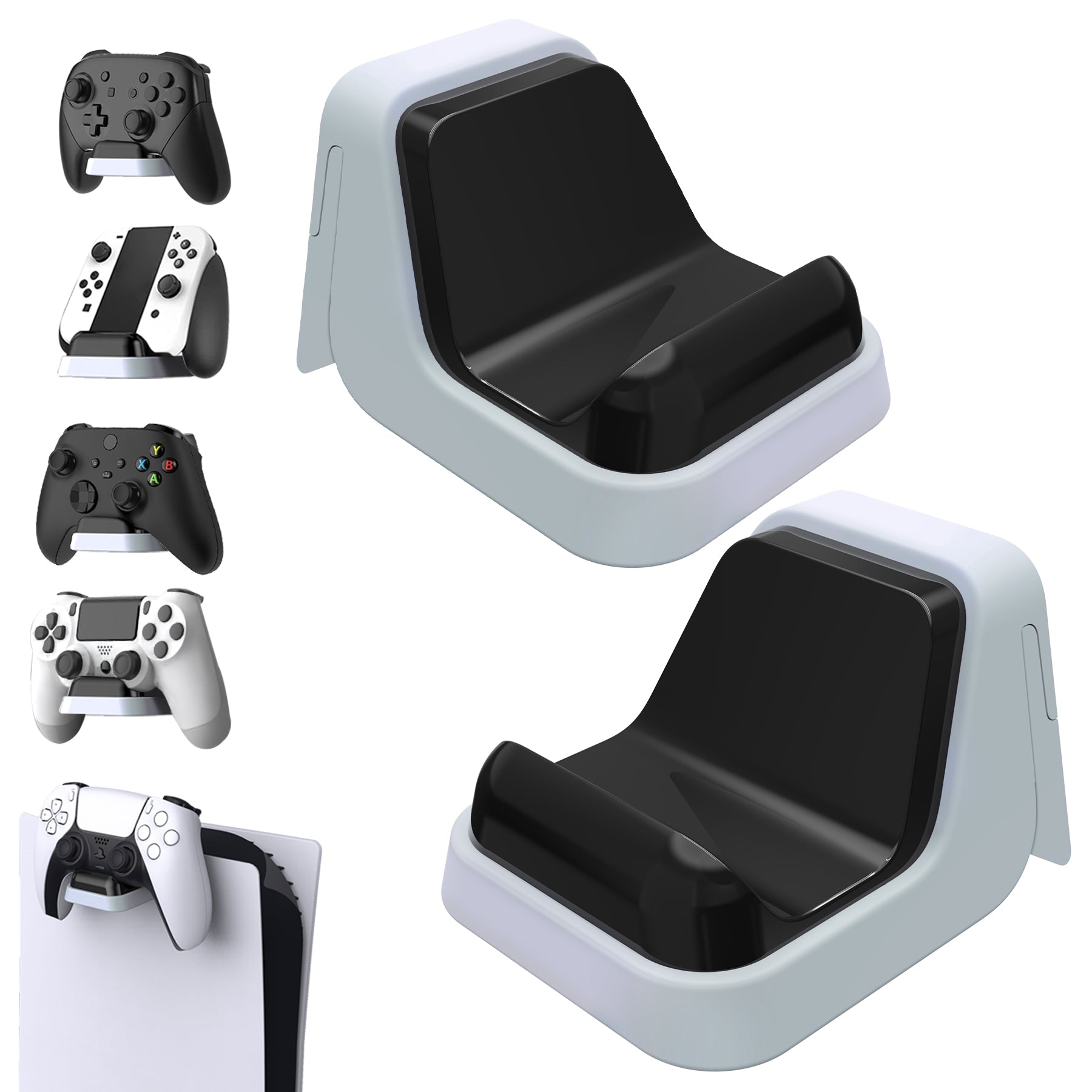 For PS5 slim console wall mount bracket for PS5 slim controller