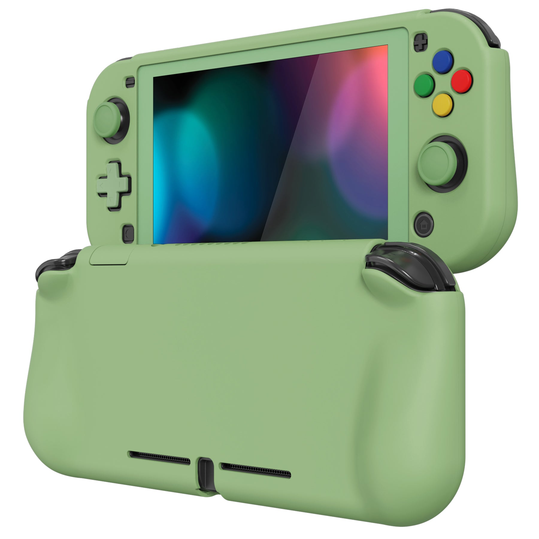 PlayVital ZealProtect Protective Case for Nintendo Switch Lite, Hard Shell  Ergonomic Grip Cover for Nintendo Switch Lite w/Screen Protector & Thumb