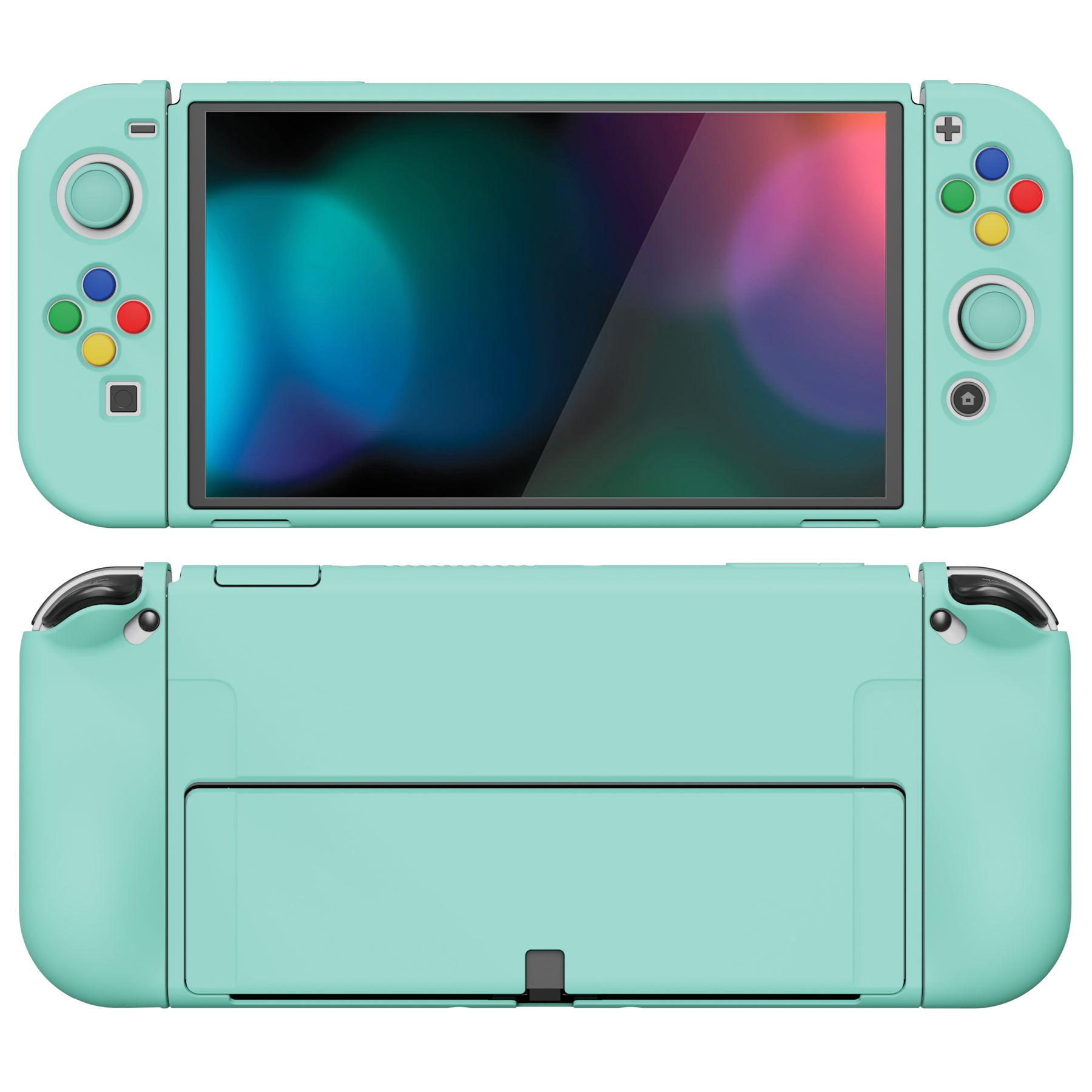 PlayVital ZealProtect Soft Protective Case for Switch OLED, Flexible  Protector Cover for Switch OLED with Thumb Grip Caps & ABXY Direction  Button Caps