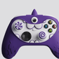 PlayVital MonoEye Monster Cute Silicone Cover with Thumb Grips Caps for Xbox Series X/S Controller - Purple - GTTX3P005 PlayVital