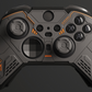 PlayVital Stellar Mecha Silicone Cover Skin with Thumb Grips for Xbox Elite Series 2 & Elite Series 2 Core Controller - Dark Gray & Black - HQWE2P001 PlayVital