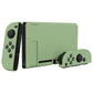 PlayVital UPGRADED Dockable Hard Shell Protective Case for NS Switch - Matcha Green - ANSP3005 PlayVital