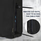 PlayVital Vertical Dust Cover for ps5 Slim Disc Edition(The New Smaller Design), Nylon Dust Proof Protector Waterproof Cover Sleeve for ps5 Slim Console - Black - BMYPFM001 PlayVital