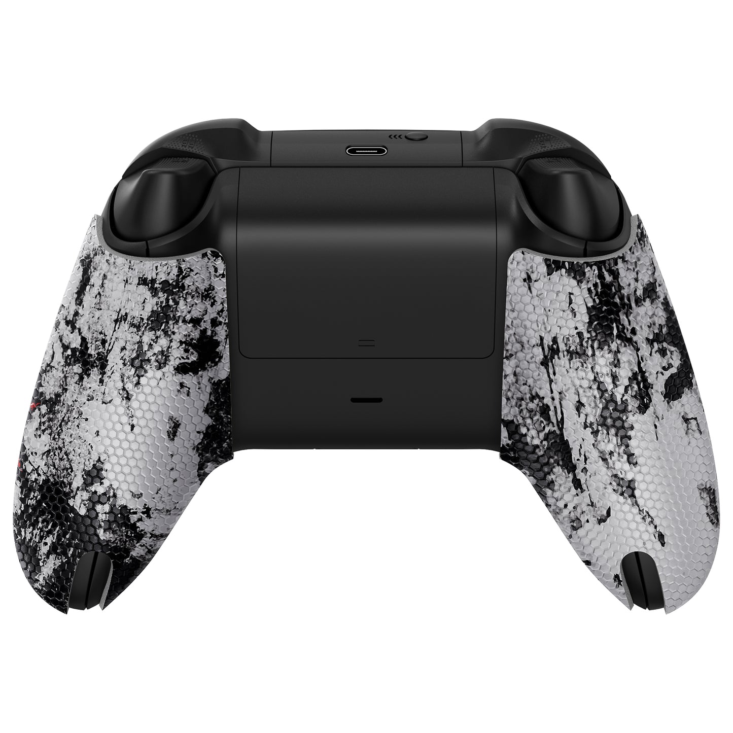PlayVital Anti-Skid Sweat-Absorbent Controller Grip for Xbox Series X/S Controller, Professional Textured Soft Rubber Pads Handle Grips for Xbox Core Wireless Controller - Biohazard - X3PJ042 PlayVital