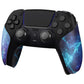 PlayVital Blue Nebula Anti-Skid Sweat-Absorbent Controller Grip for PS5 Controller - PFPJ132 PlayVital