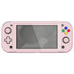 PlayVital Soft Touch Cherry Blossoms Pink Customized Protective Grip Case for Nintendo Switch Lite, Hard Cover Protector for Nintendo Switch Lite - 1 x White Border Tempered Glass Screen Protector Included - YYNLP005 PlayVital