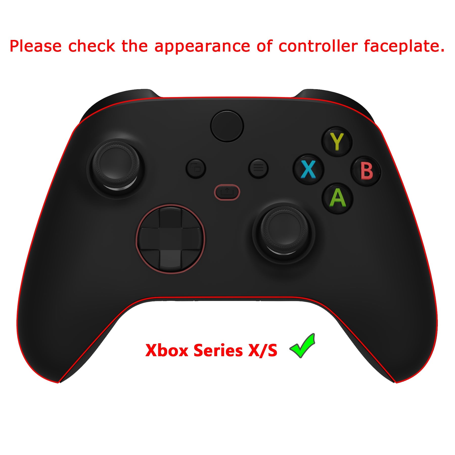 PlayVital Clown Hahaha Anti-Skid Sweat-Absorbent Controller Grip for Xbox Series X/S Controller, Professional Textured Soft Rubber Pads Handle Grips for Xbox Series X/S Controller - X3PJ044 PlayVital