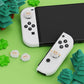 PlayVital Joystick Caps for NS Switch, Thumbstick Caps for NS Switch Lite, Analog Cover for NS Switch OLED Joycon Thumb Grip Caps for NS Switch & NS Switch Lite & NS Switch OLED - Fuzzy Sheep - NJM1189 playvital