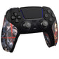 PlayVital Ghost of Samurai Anti-Skid Sweat-Absorbent Controller Grip for PS5 Controller - PFPJ134 PlayVital
