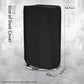 PlayVital Vertical Dust Cover for ps5 Slim Digital Edition(The New Smaller Design), Nylon Dust Proof Protector Waterproof Cover Sleeve for ps5 Slim Console - Black - JKSPFM001 PlayVital