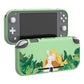 PlayVital Rabbit & Girl Custom Protective Case for NS Switch Lite, Soft TPU Slim Case Cover for NS Switch Lite - LTU6003 PlayVital