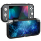 PlayVital Blue Nebula Custom Protective Case for NS Switch Lite, Soft TPU Slim Case Cover for NS Switch Lite - LTU6012 PlayVital