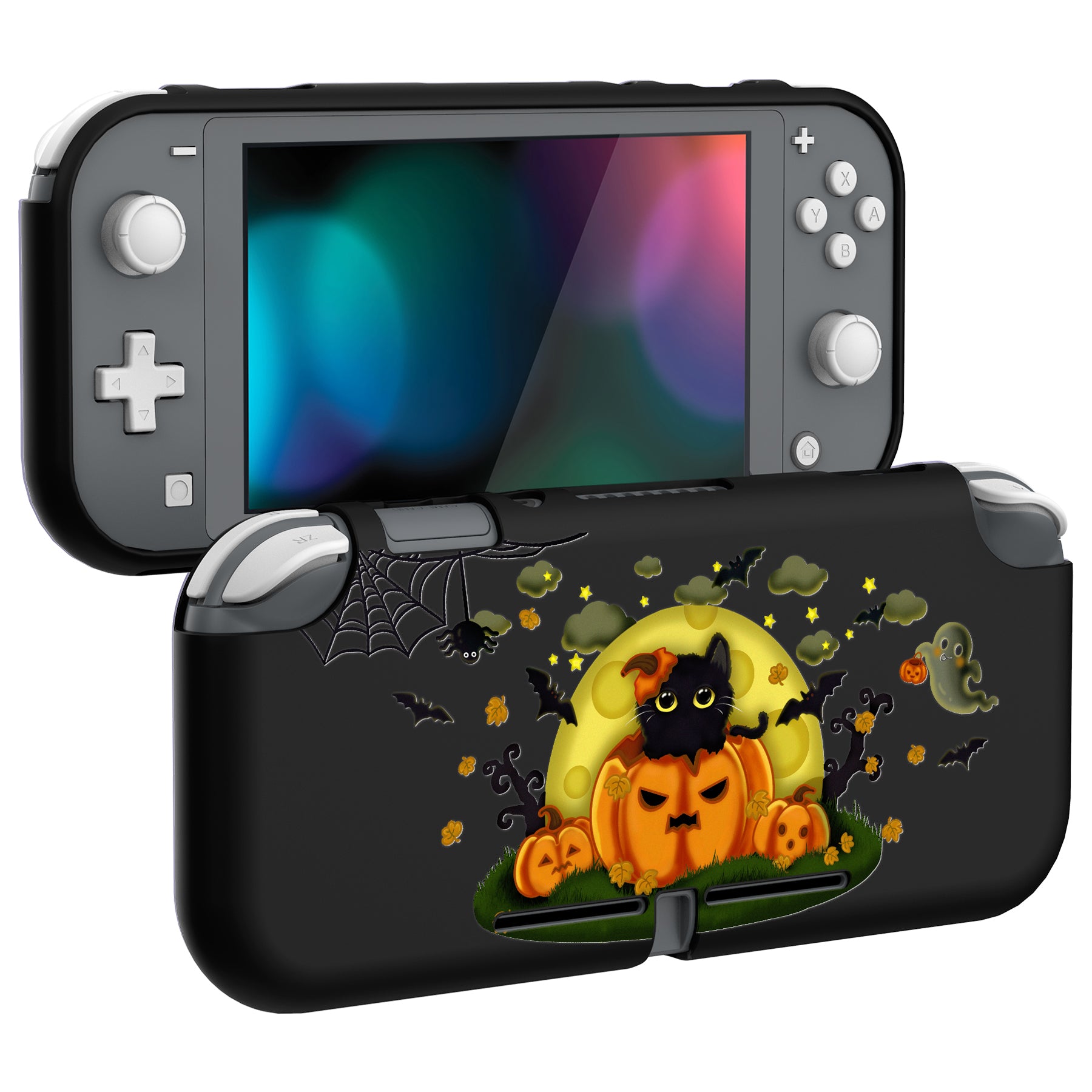 PlayVital Nintendo Switch Lite Custom Protective Case - Moon Night 