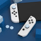 PlayVital Switch Joystick Caps, Switch Lite Thumbstick Caps, Silicone Analog Cover for Switch OLED Joycon Thumb Grip Rocker Caps for Nintendo Switch & Switch Lite - Sky Blue - NJM1193 playvital