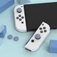 PlayVital Switch Joystick Caps, Switch Lite Thumbstick Caps, Silicone Analog Cover for Switch OLED Joycon Thumb Grip Rocker Caps for Nintendo Switch & Switch Lite - Slate Gray - NJM1194 playvital