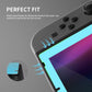 2 Pack Heaven Blue Border Transparent HD Clear Saver Protector Film, Tempered Glass Screen Protector for Nintendo Switch [Anti-Scratch, Anti-Fingerprint, Shatterproof, Bubble-Free] - NSPJ0704 playvital
