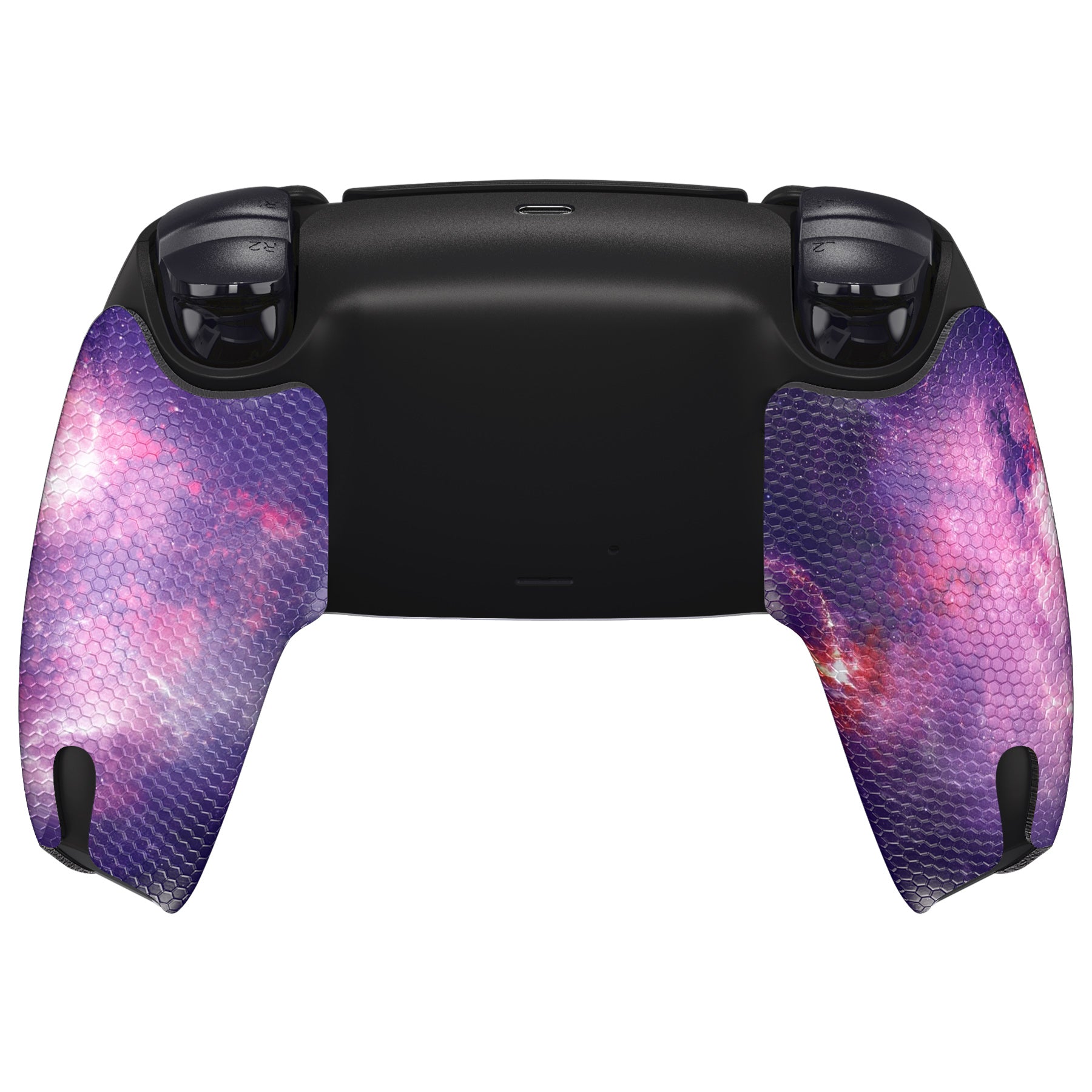 PlayVital Nebula Galaxy Anti-Skid Sweat-Absorbent Controller Grip for PS5 Controller, Professional Textured Soft Rubber Pads Handle Grips for PS5 Controller - PFPJ127 PlayVital