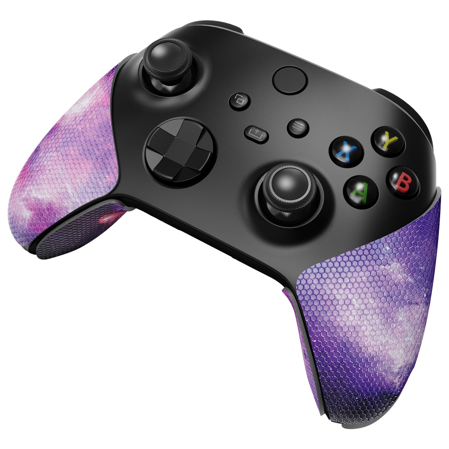PlayVital Nebula Galaxy Anti-Skid Sweat-Absorbent Controller Grip for Xbox Series X/S Controller, Professional Textured Soft Rubber Pads Handle Grips for Xbox Series X/S Controller - X3PJ046 PlayVital