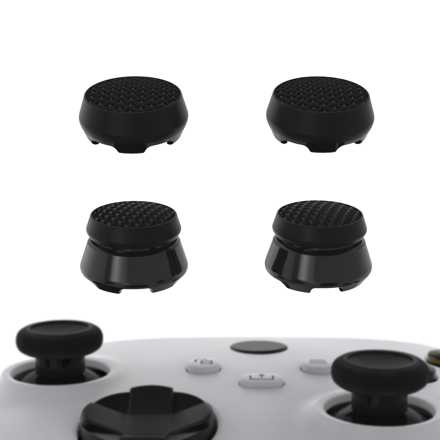 Playvital Xbox Core Controller Black Thumbstick Extender, Joystick Caps ...