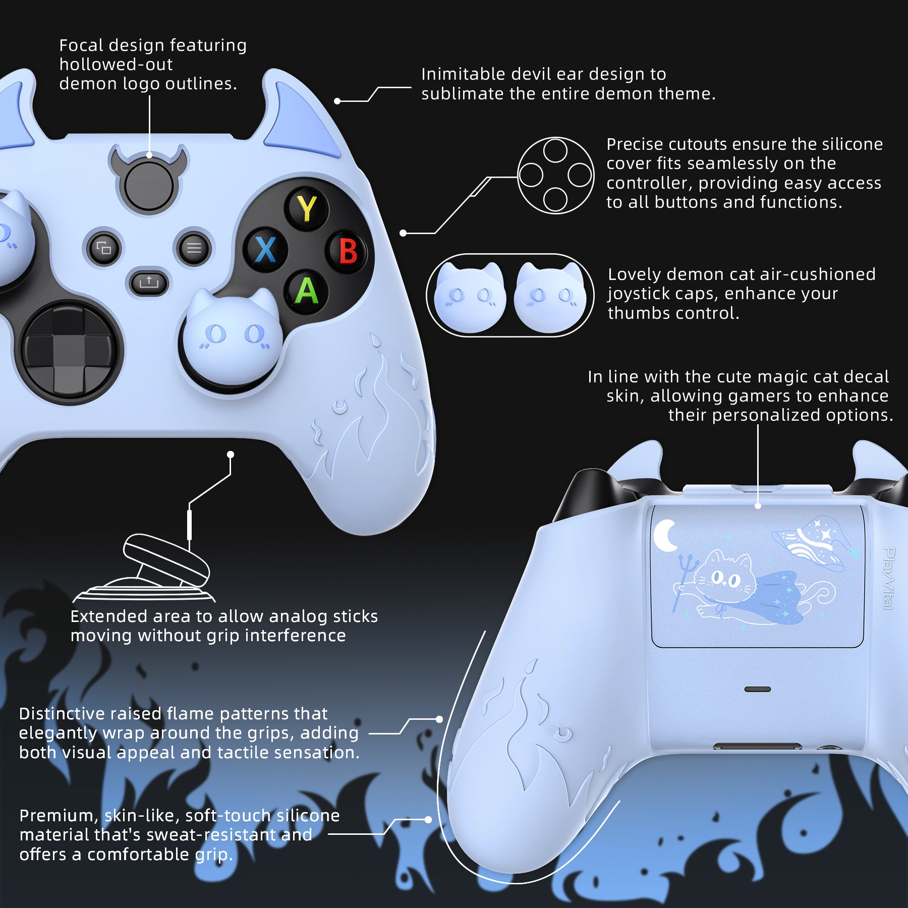 Custom Blue Wireless Controller for Xbox hot Series X