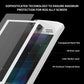PlayVital 2 Pack 7 inch Transparent HD Clear Protector Film, Tempered Glass Screen Protector for ROG Ally X 2024 & ROG Ally 2023 - White Border - EBLRG001 PlayVital