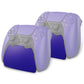 PlayVital 2 Pack Controller Display Stand for PS5 Controller Gamepad Stand Desk Holder with Rubber Pads - Galactic Purple PlayVital