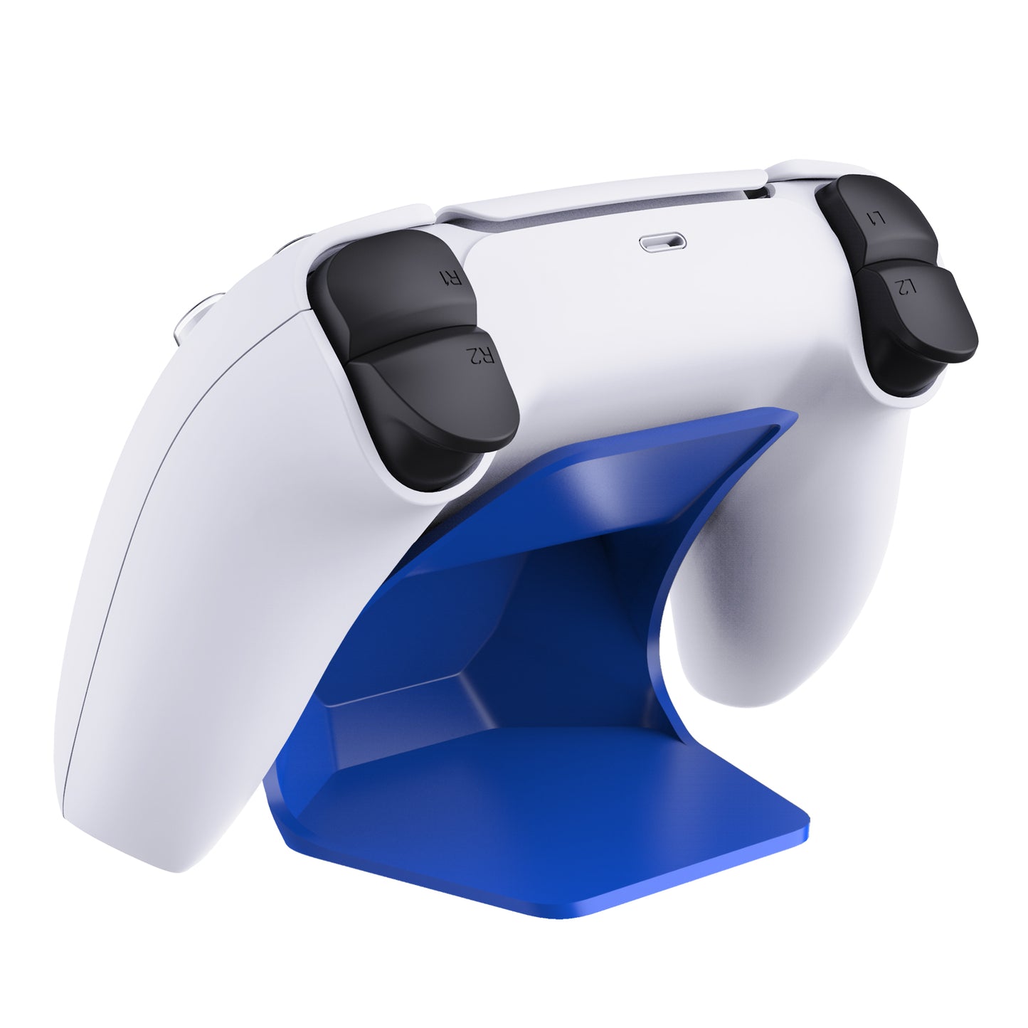 PlayVital 2 Pack Universal Game Controller Display Stand for PS5 & PS4 & Switch Pro & Xbox Series X/S Controller - Blue PlayVital