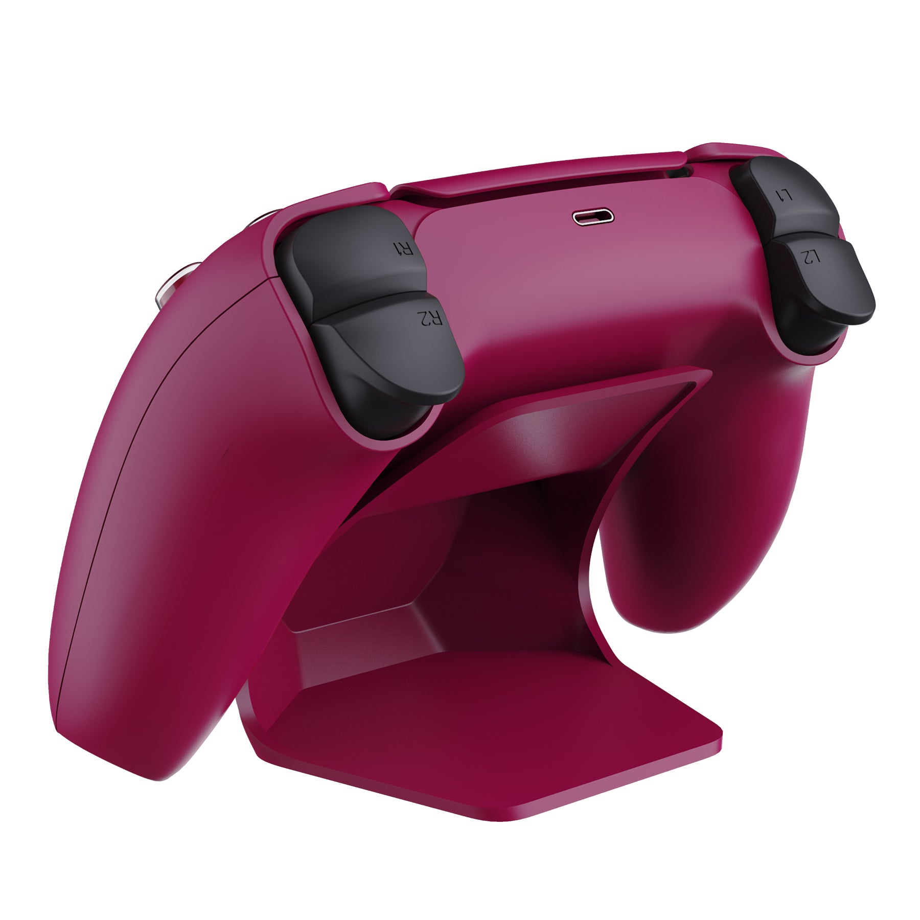 PlayVital 2 Pack Universal Game Controller Display Stand for PS5 & PS4 & Switch Pro & Xbox Series X/S Controller - Cosmic Red PlayVital