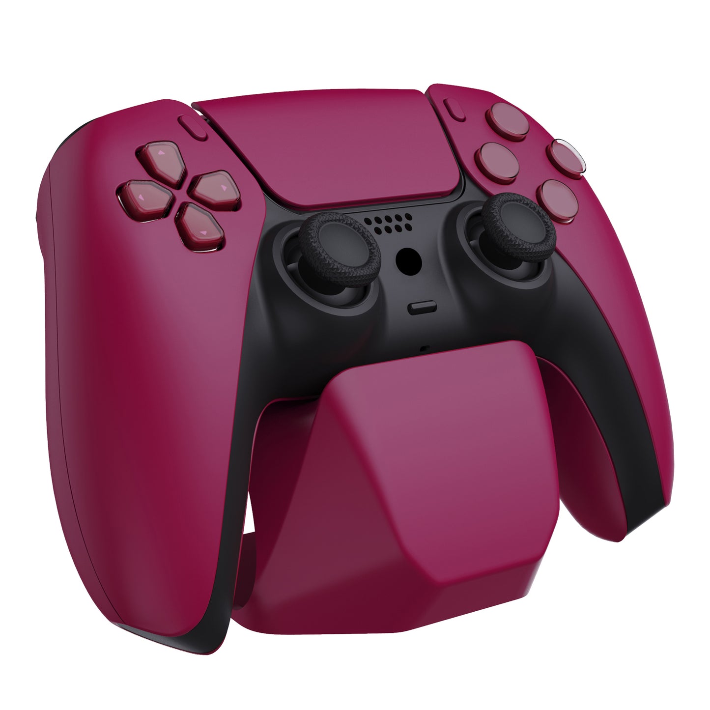 PlayVital 2 Pack Universal Game Controller Display Stand for PS5 & PS4 & Switch Pro & Xbox Series X/S Controller - Cosmic Red PlayVital