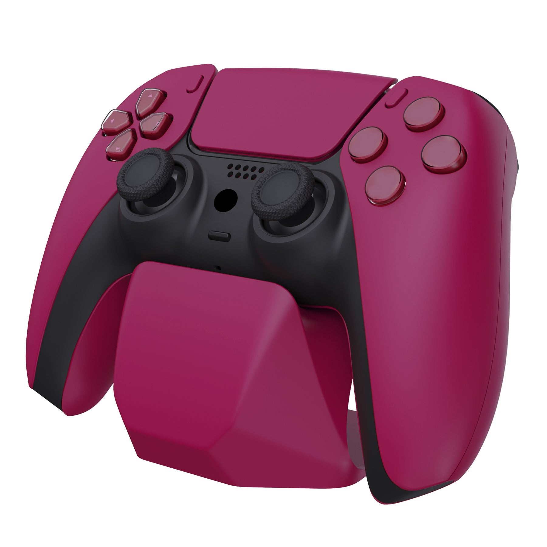 PlayVital 2 Pack Universal Game Controller Display Stand for PS5 & PS4 & Switch Pro & Xbox Series X/S Controller - Cosmic Red PlayVital