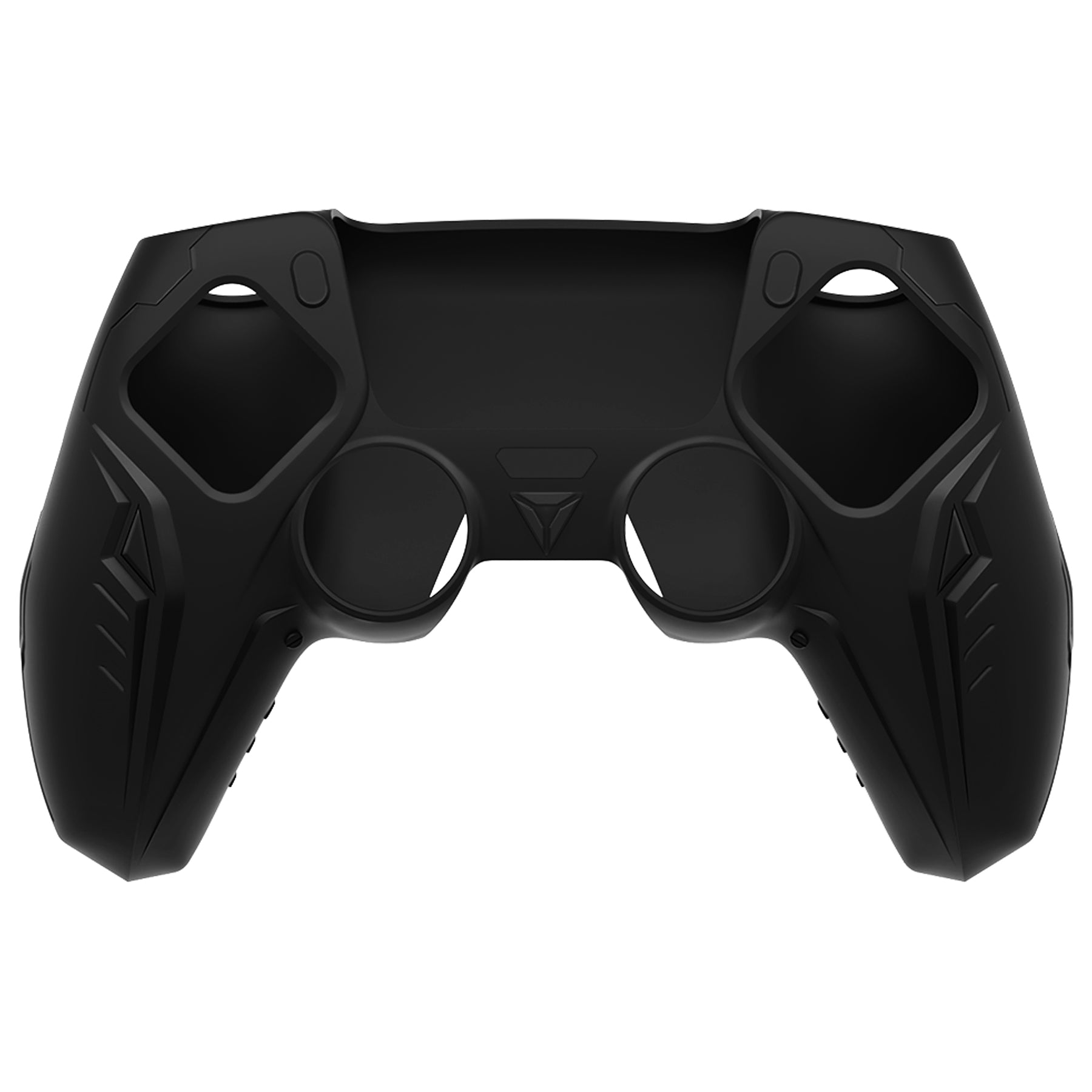 PlayVital Futuristic CyberMech Design Silicone Grip Skin with Thumb Grips for PS5 Wireless Controller, Compatible with PS5 Official Charging Dock - Black - CHXPFP001 (Copy) PlayVital