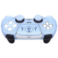 PlayVital 2 Set Runes Edition Silicone Cover Skin for PS5 Controller with Thumb Grips & Touchpad Skin & D-pad Area Sticker, Compatible with PS5 Charging Dock - Black - FVEPFP005 (Copy) PlayVital