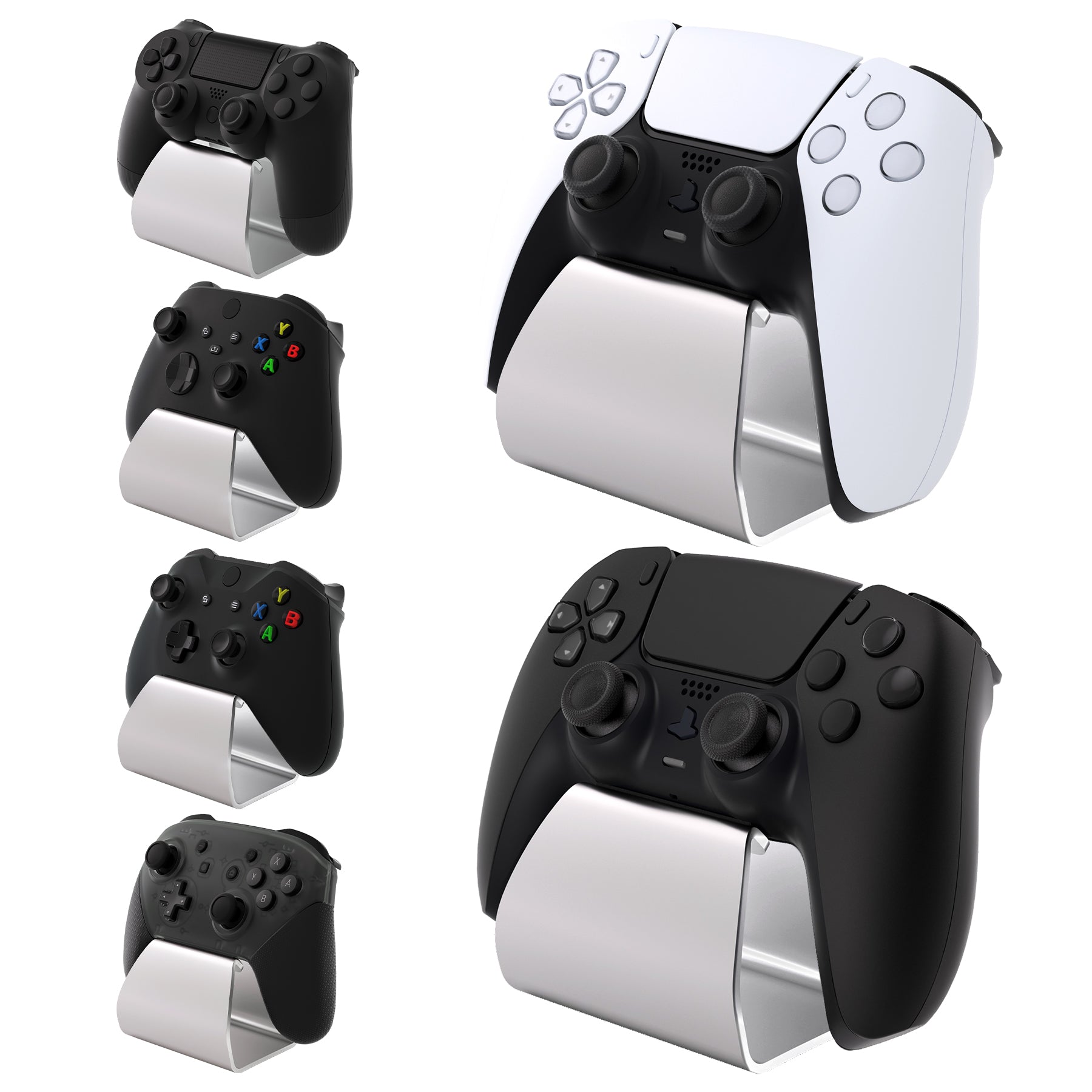 PlayVital 2 Set Stand-AL Universal Metal Game Controller Stand for PS5