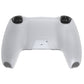 PlayVital 2 Set Upgraded 3D Studded Edition Anti-Slip Silicone Cover Skin with 6 Thumb Grips & 2 Stickers for PS5 Controller, Compatible with Charging Dock - Clear White PlayVital