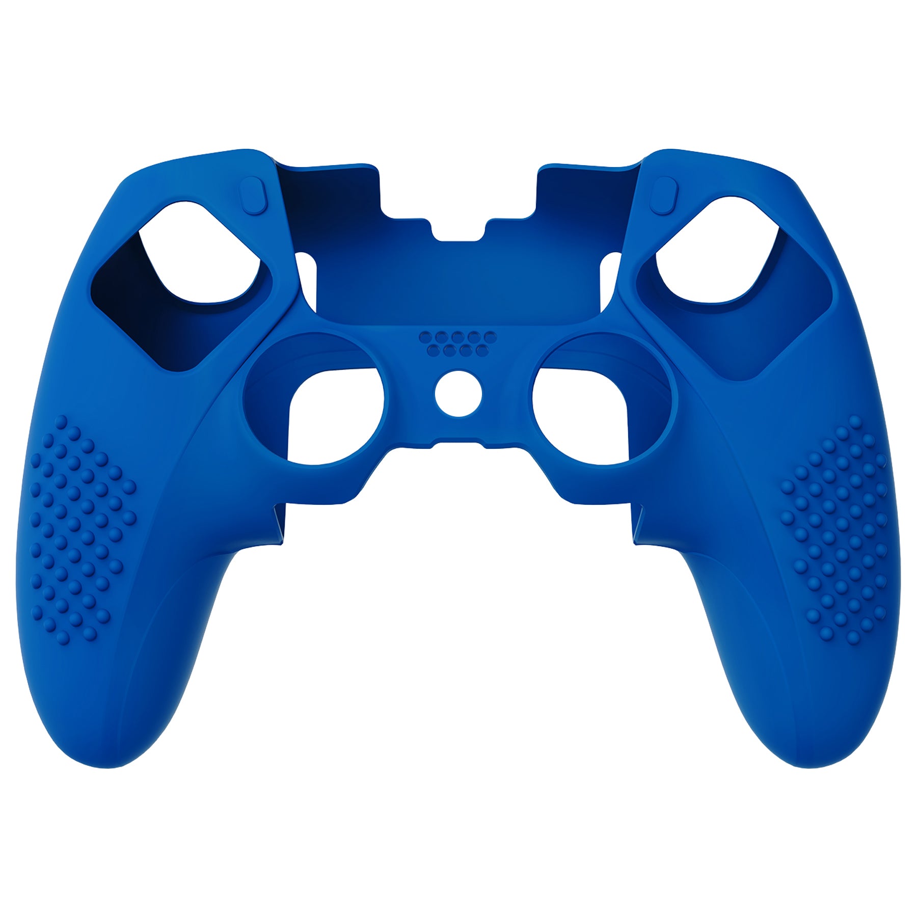 PlayVital 3D Studded Edition Anti-Slip Silicone Cover Case with Thumb Grip Caps for PS5 Edge Controller - Blue - ETPFP009 PlayVital