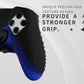 PlayVital 3D Studded Edition Anti-Slip Silicone Cover Case with Thumb Grip Caps for PS5 Edge Controller - Blue & Black - ETPFP006 PlayVital