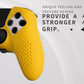 PlayVital 3D Studded Edition Anti-Slip Silicone Cover Case with Thumb Grip Caps for PS5 Edge Controller - Caution Yellow - ETPFP014 PlayVital