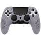 PlayVital 3D Studded Edition Anti-Slip Silicone Cover Case with Thumb Grip Caps for PS5 Edge Controller - Metallic Gray - ETPFP013 PlayVital