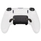 PlayVital 3D Studded Edition Anti-Slip Silicone Cover Case with Thumb Grip Caps for PS5 Edge Controller - White - ETPFP002 PlayVital