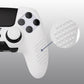 PlayVital 3D Studded Edition Anti-Slip Silicone Cover Case with Thumb Grip Caps for PS5 Edge Controller - White - ETPFP002 PlayVital