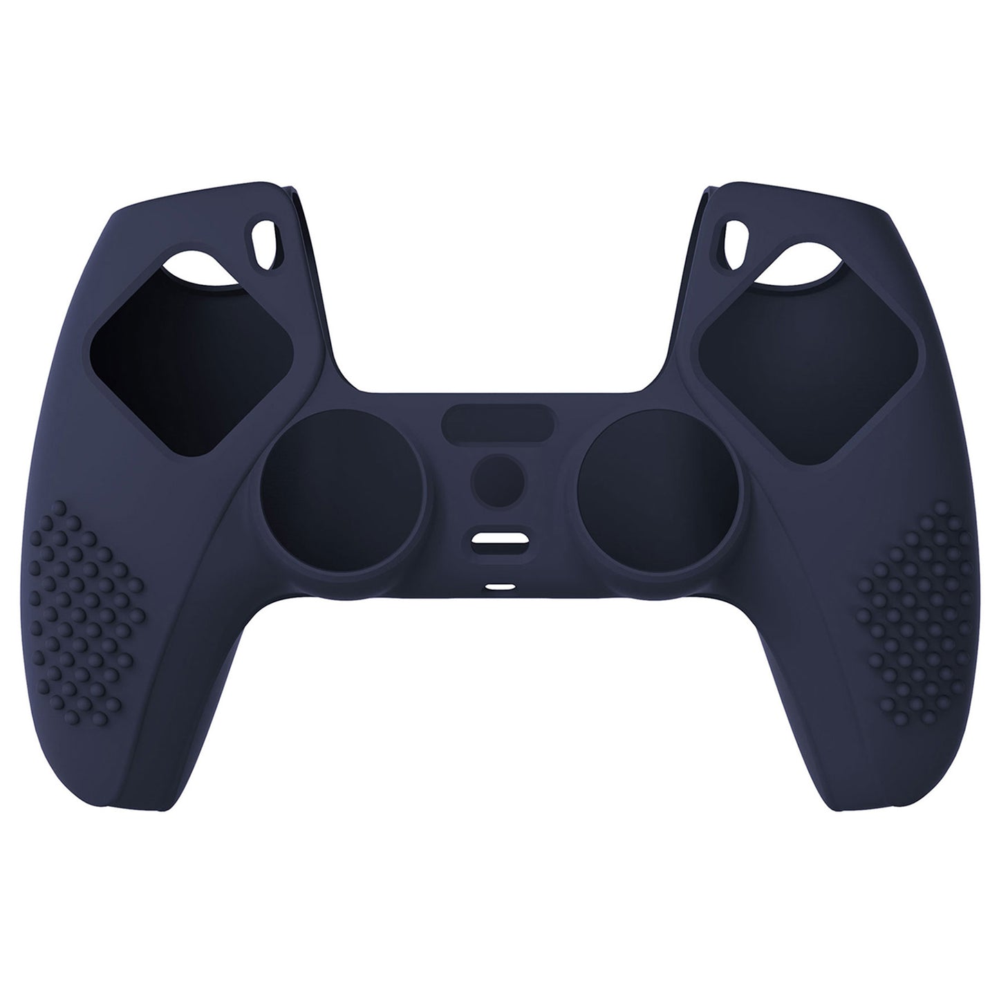 PlayVital 3D Studded Edition Anti-Slip Silicone Cover Skin with Thumb Grip Caps for PS5 Wireless Controller - Midnight Blue - TDPF003 PlayVital