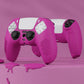 PlayVital 3D Studded Edition Anti-Slip Silicone Cover Skin with Thumb Grip Caps for PS5 Wireless Controller - Neon Purple - TDPF033 PlayVital