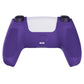 PlayVital 3D Studded Edition Anti-Slip Silicone Cover Skin with Thumb Grip Caps for PS5 Wireless Controller - Purple - TDPF007 PlayVital