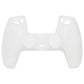 PlayVital 3D Studded Edition Anti-Slip Silicone Cover Skin with Thumb Grip Caps for PS5 Wireless Controller - Glow in Dark Green - TDPF027 PlayVital
