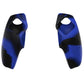 PlayVital 3D Studded Edition Anti-Slip Silicone Cover Skin with Thumb Grip Caps for PS5 Wireless Controller, Compatible with Charging Station - Blue & Black - TDPF040 PlayVital