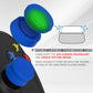 PlayVital 3 Height Armor Thumbs Cushion Caps Thumb Grips for ps5, for ps4, Thumbstick Grip Cover for Xbox Core Wireless Controller, Thumb Grip Caps for Xbox One, Elite Series 2, for Switch Pro - Blue - PJM3070 PlayVital